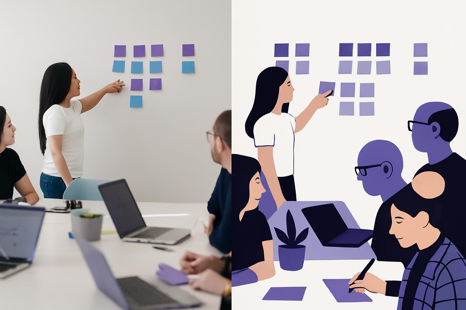 Script before and after